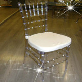 clear resin chiavari chair for weddings