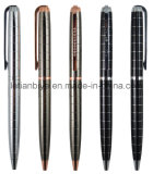 unquie promotion metal ball pen with crystal on clip